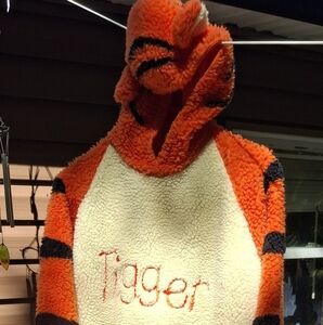 Tigger Orange and Cream Hooded Costume